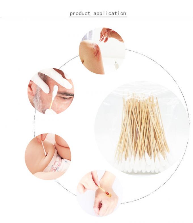 Chirurgische medische katoenen van de de jodiumoplossing van gebruikspovidone steriele zwabbers