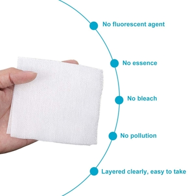 8 vouw Medisch Steriel niet Geweven Gauze Pad 10cmx10cm