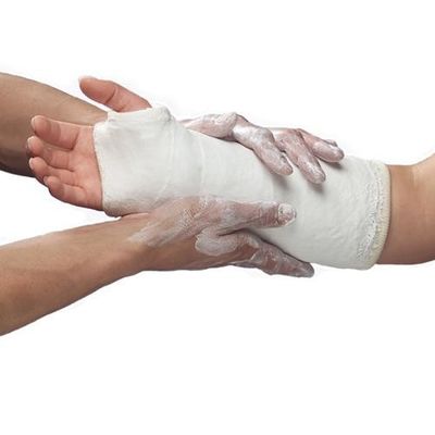 Wit Medisch Gauze Bandage, Elastisch Parijs gipsverband