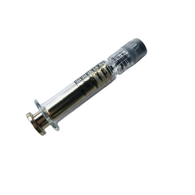 1ml beschikbare Medische Glasspuit met Luer-de Staaf van het Slotmetaal