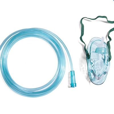 Beschikbare Zuurstofmasker van pvc van Ce ISO het Medische met Buizenstelsel