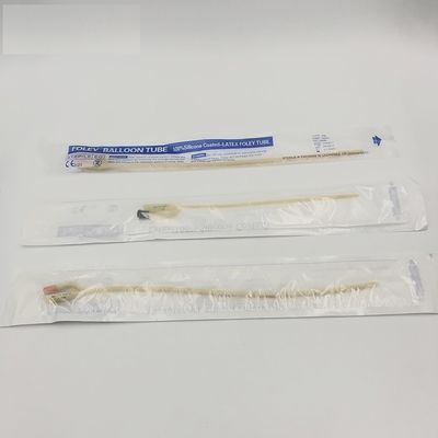 2 3 4 Buizen van de Manier Medische Zuiging, de Dubbele Catheter van het Latexfoley van het Lumensilicone
