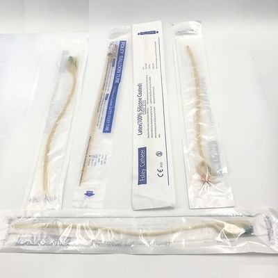 2 3 4 Buizen van de Manier Medische Zuiging, de Dubbele Catheter van het Latexfoley van het Lumensilicone