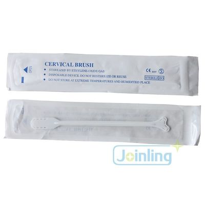 Plastic Vrouwen Beschikbare Steriele Cervicale Spatel 18cm