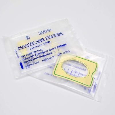 Steriele de Drainagezak van de Babyurine, Zak van de de Urineinzameling van 100ml 200ml de Pediatrische