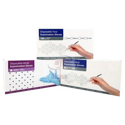 Beschikbare Latex Chirurgische Handschoenen Steriele Gepoederde AQL 2,5
