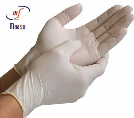Beschikbare Latex Chirurgische Handschoenen Steriele Gepoederde AQL 2,5