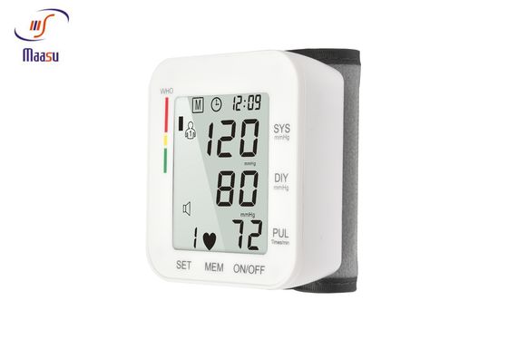 HD LCD Machine Automatische Digitale Sphygmomanometer van BP van het Vertonings de Draagbare Huis