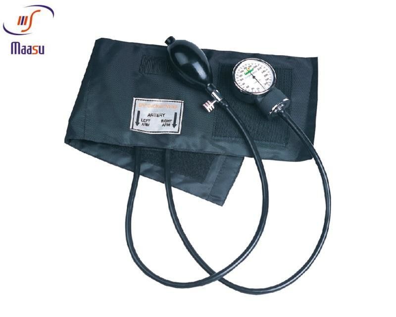 Wapen Medisch Kenmerkend Materiaal, Palmtype van Aneroïde barometersphygmomanometer met Stethoscoop